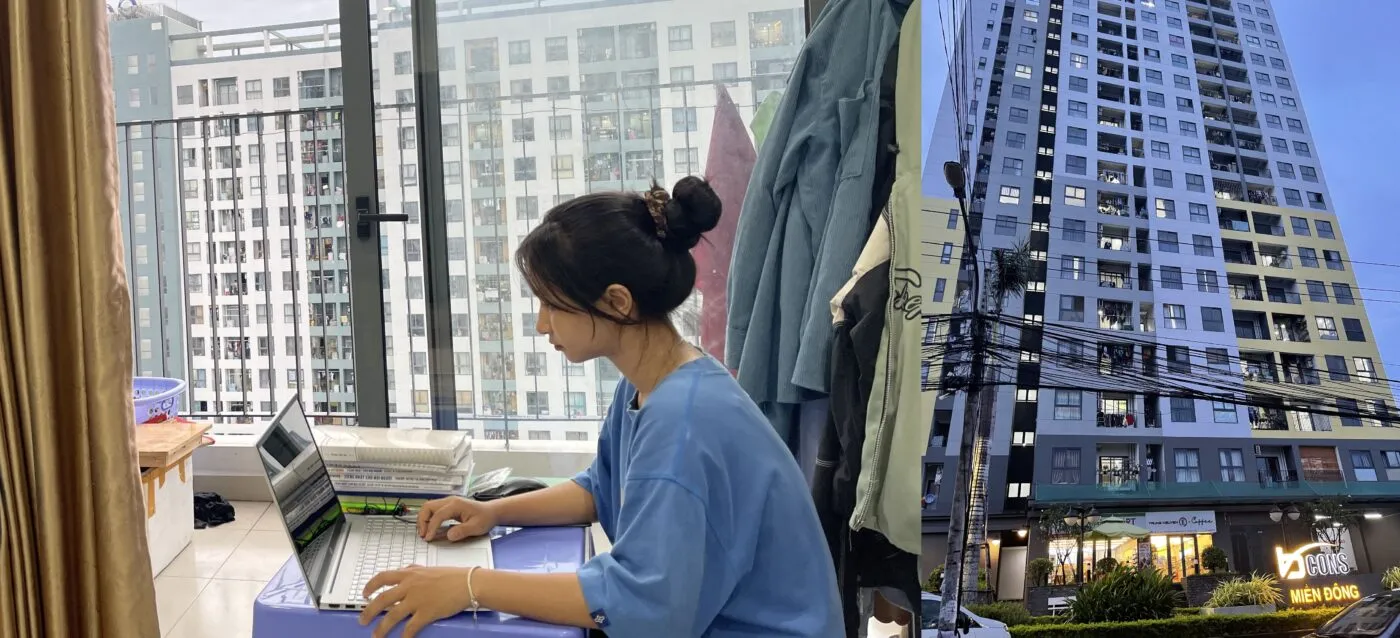 Hình ảnh minh họa sinh viên ở chung cư