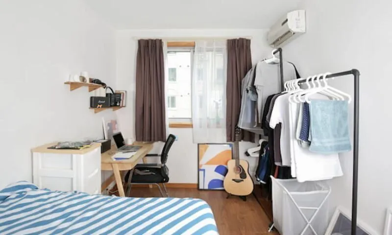 Hình ảnh phòng trọ được sắp xếp ngăn nắp và gọn gàng