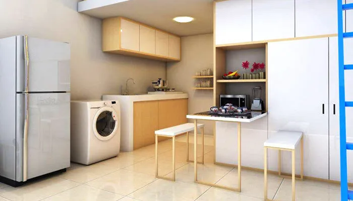 Hình ảnh minh họa về nội thất của một phòng trọ