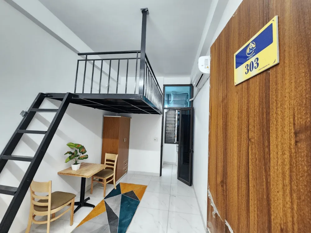 Hình ảnh thiết kế phòng trọ 30m² Đẹp