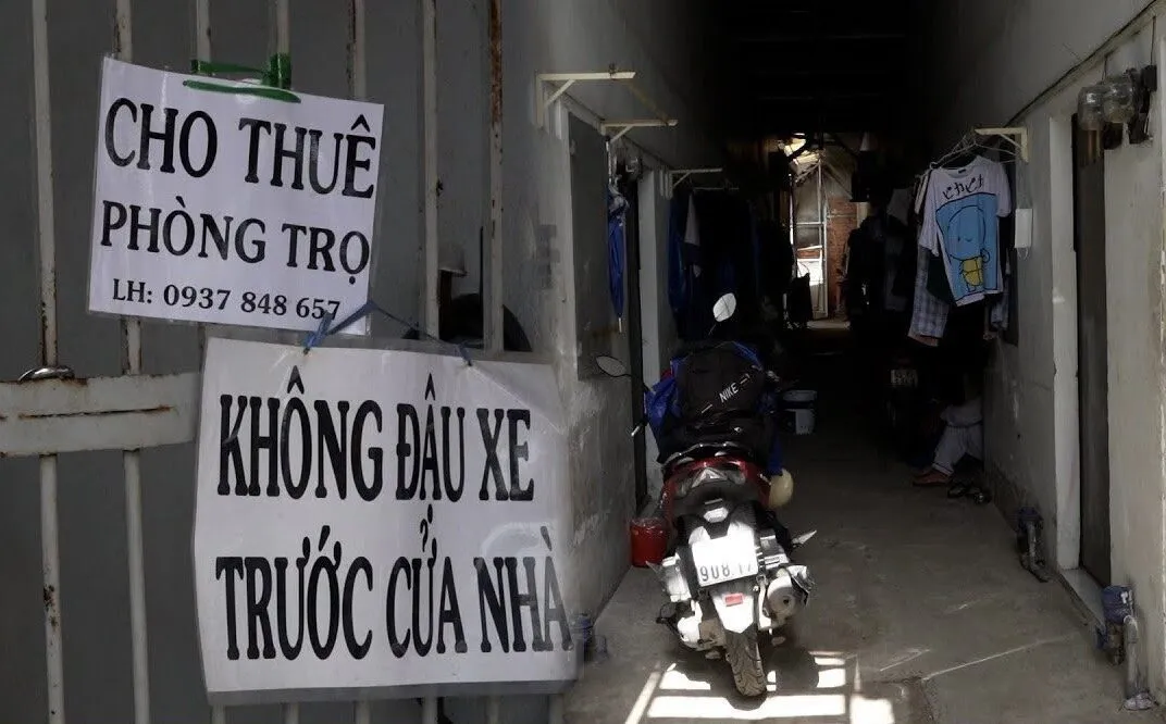 Hình ảnh minh họa tình trạng nhà trọ không đúng như quảng cáo